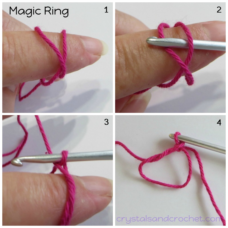 Magic Ring - Crochet Tutorial and Video - You Should Craft